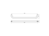 Barra-de-Apoyo-Fijo-Recto-Ferrum-VEFR8-Blanco-80cm
