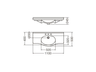 Lavatorio-Mesada-Limoges-LIM3F-110cm-Blanco
