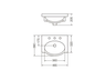 Lavatorio-Mesada-Venecia-L4V3J-48cm-3H-Blanco