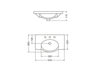 Lavatorio-Mesada-Venecia-L6V3J-64cm-3H-Blanco